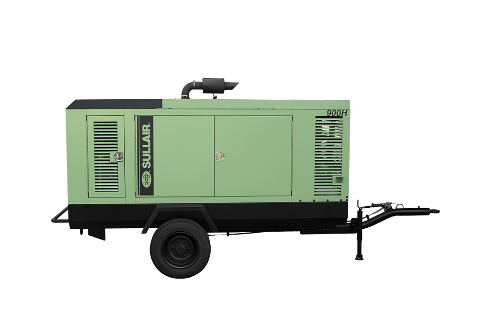 660RH 780XH 825H 900H Portable Diesel Air Compressors Sullair